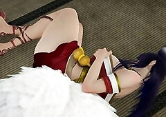 League of Legends - Ahri masturbation - CG Porn