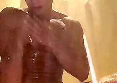 184.8 Fingering hole in shower