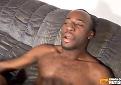 Black Man Destroys A Twink With Tight Asshole On The Sofa