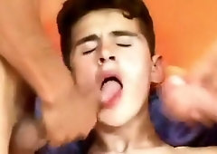Messy Facial Cumshots