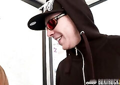 Sexy Teen Kerry gets Moist from Hardcore Sex in Public