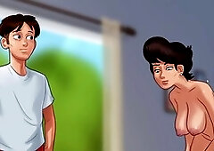 Couple makes steamy romantic scenes in summertime saga