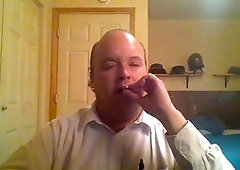 Mature woman gets all three fuckholes stuffed simultaneously