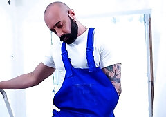 HotAFmen: Masterbating Muscle Daddy