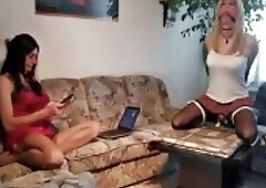 Transgender Slave Tied up and Gagged Trans Woman