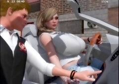 3D animated fun with hot toon characters playing video games