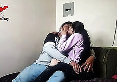 MY BOYFRIEND GETS HORNY AND RIPS MY JEANS AND FUCKS ME HARD