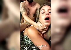 Pounding Golden-haired Swedish Porn Bitch goddess Rosa Josefins butt hard and unfathomable whilst this babe implores for it like a worthy gal