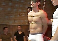 Entire bar takes advantage of Hot Latin Stripper Alexander Garrett