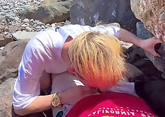 Gay blowjob, amateur blowjobs, gay beach