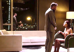 Handcuffed Harlot Adriana Chechik begs for Cum!