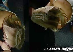 Summer Stevens, in her POV view at Secret Gloryhole, gives one heck of an amazing Gloryhole debut!