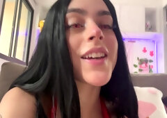 Tattooed Latina Slut Moans on Sex Machine – Shaved Pussy & Intense Orgasm