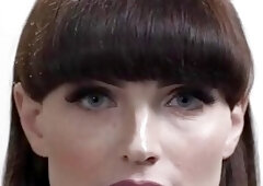 Slutty TS Jessica Fox loves the way dude fucks her ass