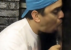 SHARING MY GLORYHOLE WITH ONE MORE ILLUSTRIOUS SUCKER