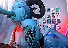 Squeals, sultry girl, orgasm