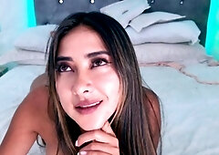 Asian MILF Sucks Big Cock And Jerks Out Cum