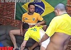 Brazil scores a goal and we score in the asses! Full teaser on my XVIDEOS RED