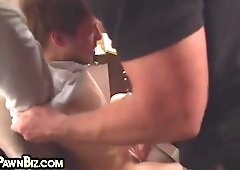 Pawn Shop Stud 3some Fucked 4 Cash By Pawn Shop Owners
