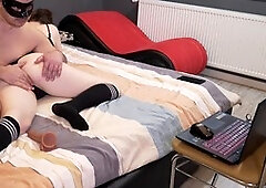 Real amateur wife gets fucked hard in the woods on live webcam