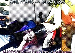 CATWOMAN gets her butt destroyed by JOKER and his massive penis (comic book style)