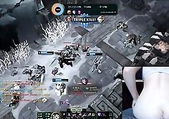 Anal for each death (inflatable plug) I nearly cried League of Legend #7 Luna