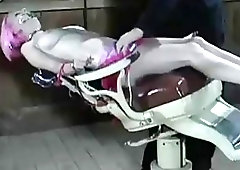 Poor Cherry Torn gets restrained and molested by master BDSM