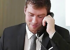 Alex gets anal fucked by Connor big throbbing dick