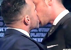 Muscle gay anal sex with facial