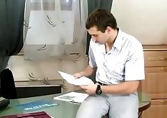 Teen cute crossdresser gets ass drilled