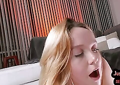 Anal oiled amateur teen POV banging while talking slutty