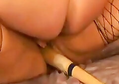 Horny blonde MILF Debi gets stuffed and squirts