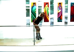 3rd Degree: Curvy Ass Debi Diamond Gets Tapped