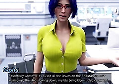 Stranded In Space - Blue Haired Large Titties mother I'd like to fuck Desires To Talk