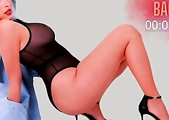 Beautiful brunette with big boobs jerk off instrucions