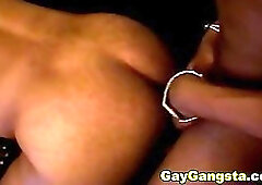 Extreme Threesome Anal Fucking by Ghetto Gays