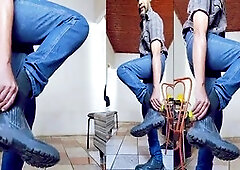 Gay fetish, boot, hairy gay