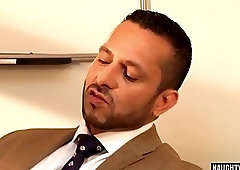 Latin gay anal sex with cumshot