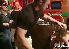 Public Bar Spanking Fisting Bondage