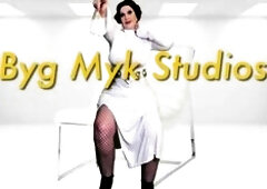 Granny Princess Leia’s Sith Sex-toy Masturbation