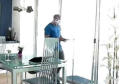 Black tranny gets fucked missionary