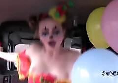 Amateur Teen Clown Bangs In