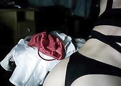 Hermanastra Trans te pide que mires como le quedan sus braguitas y ropa - Roleplay Español (Completo)