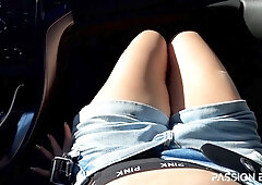 Join In Car Trip And Play With Shaved Pussy When Im Horny - Fpov With Passionbunny