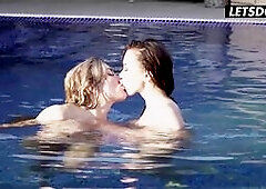 Isizzu & Katrin Tequila Have Lesbian Fun Outside - A GIRL KNOWS