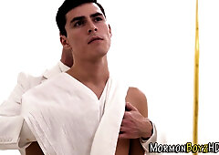 Mormon teenager gargles man-meat
