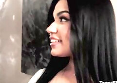 Robby Apples caught his girfriend Summer Col cheating with her lover Zariah Aura and ends up joining 'em for a three-some