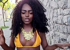 Ebony Amateur Explores Sensual Homemade Group Passion With Latina