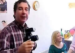 English Breasty Plump Bitch gets hardcore s