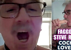 I ONLY LIVE FOR LOLLIPOP I AM FAGGOT STEVE RYAN